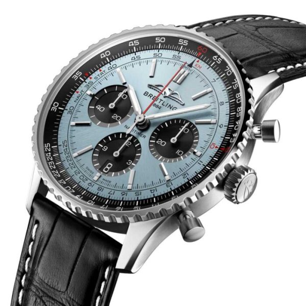 Breitling Navitimer B01 Chronograph 43mm Blue Dial Automatic Gents Watch AB0138241C1P1 - Image 3