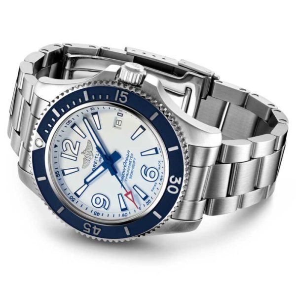 Breitling Superocean 42mm White Dial Automatic Gents Watch A17366D81A1A1 - Image 4