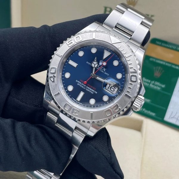 Rolex Yacht Master 116622 Steel 40mm Blue Dial Automatic Watch - Image 9