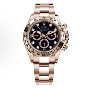 Rolex Cosmograph Daytona Series Automatic Mechanical Movement Black Dial 40mm Diameter 116505-0015