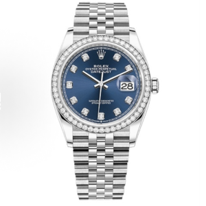 ROLEX Datejust Series Automatic Mechanical Movement 36mm Blue Dial 126334-0018
