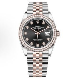 Rolex Datejust Automatic Mechanical Movement 36mm Black Dial 12628RBR-0007