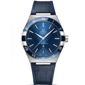 OMEGA Constellation Series Automatic Mechanical Movement Observatory Certified Men’s Watch Blue Dial 41mm 131.33.41.21.03.001