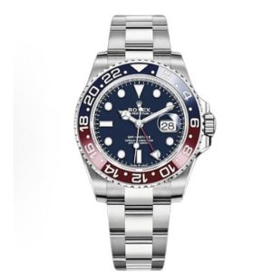 Rolex GMT-Master II Automatic Mechanical Movement Coke Bezel Large Calendar/Dual Time Zone Men’s Watch Swiss Watch 40mm Blue Dial 126719BLRO-0003