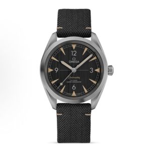 OMEGA Seamaster automatic mechanical movement, Master Chronometer certified, anti-magnetic, waterproof, men’s watch, Swiss watch, 40mm, black dial, nylon strap 220.12.40.20.01.001