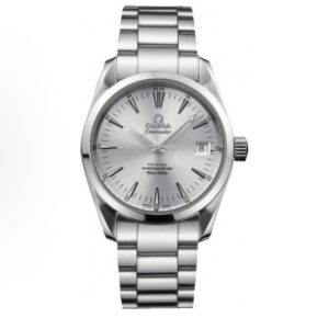 Omega Seamaster AQUA TERRA 150m Automatic Mechanical Movement Chronometer Certified Date Display 150M Waterproof Men’s Watch Swiss Watch 36.2mm Silver Dial Stainless Steel Case 2504.30.00