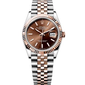 Rolex Datejust Series Automatic Mechanical Movement 41mm Brown Dial 126331-0002