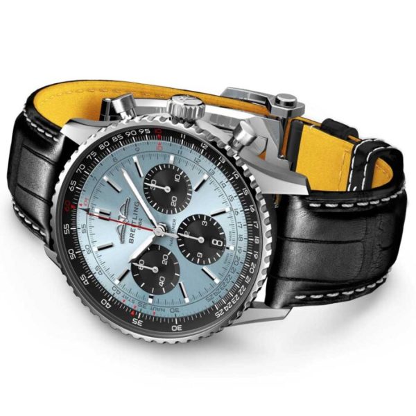 Breitling Navitimer B01 Chronograph 43mm Blue Dial Automatic Gents Watch AB0138241C1P1 - Image 4