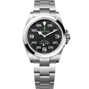 Rolex Air-King Automatic mechanical movement White dial Scratch-resistant sapphire mirror 34mm 114200White
