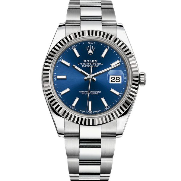 ROLEX Day-Date Automatic Mechanical Movement 41mm Blue Dial 126334-0001