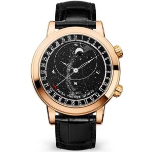 Patek Philippe Grand Complications 44mm 18ct Rose Gold Celestial Moon Age Watch