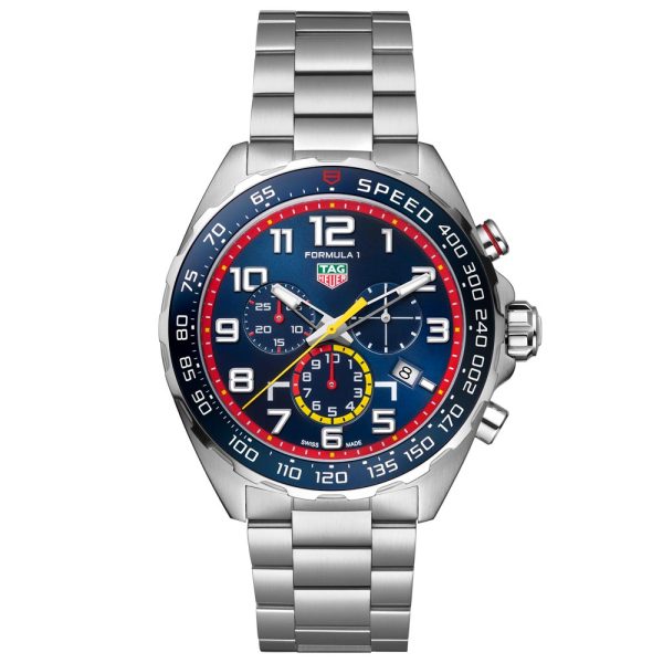 TAG Heuer Formula 1 Red Bull Racing Special Edition 43mm Blue Dial Quartz Chronograph Gents Watch CAZ101AL BA0842