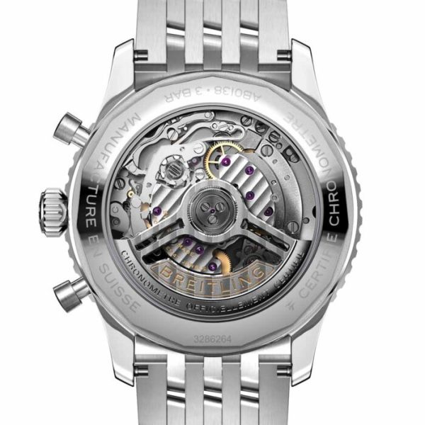 Breitling Navitimer B01 Chronograph 43mm Ice Blue Dial Automatic Gents Watch AB0138241C1A1 - Image 2