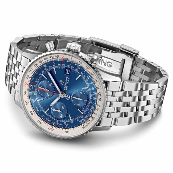 Breitling Navitimer Chronograph 41mm Blue Dial Automatic Gents Watch A13324121C1A1 - Image 4