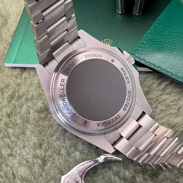 Rolex Deepsea Black Ghost King Automatic Mechanical Movement 3900m Waterproof Date Display Men’s Watch Swiss Watch 44mm Black Dial m126660-0001 - Image 6