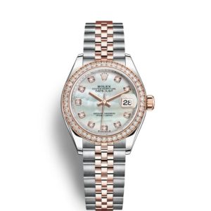 Rolex Ladies Datejust Series Mechanical Movement Waterproof Automatic Mechanical Watch Date Display Swiss Watch 31mm Green Dial M278384RBR-0022
