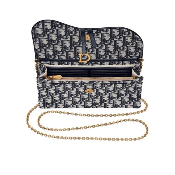 DIOR/Dior Women's Large Old Flower WOC Chain Bag S5620CTZQ_M928 - Image 2