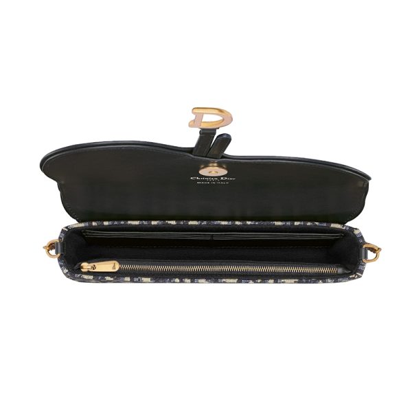 Dior 24 new women's dark blue crossbody bag S5907CNKO_M928 - Image 2