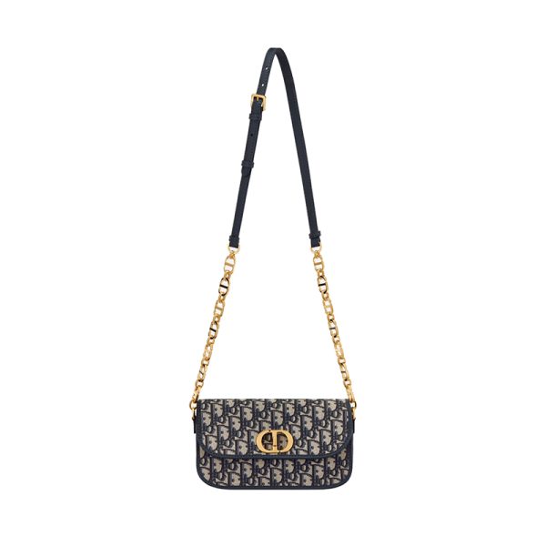 DIOR women's blue canvas crossbody bag M9260UTZR_M928 - Image 5
