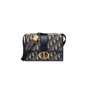 DIOR/Women's Blue Canvas Detachable Crossbody Bag M9234UTZQ_M928