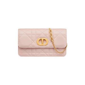 Dior/Women's Pink Sheepskin Shoulder Bag S5225UDAX_M413