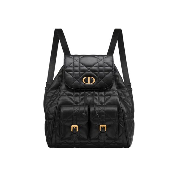 Dior/Women's Black Sheepskin Backpack M6301UNOZ_M900
