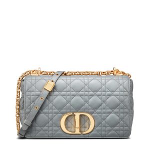 Dior 20 CARO series women's gray calf leather shoulder crossbody bagM9242UWHC_M41G