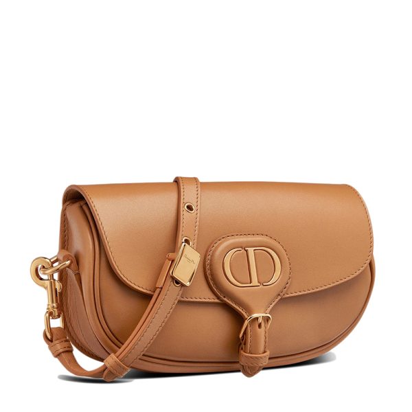 DIOR/BOBBY EAST-WEST series women's amber colored calf leather shoulder bag M9327UMOL_M43U - Image 2
