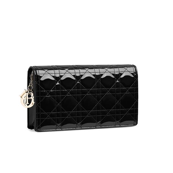 DIOR/Women's calf leather chain handbag shoulder bag S0204OVRB_M900 - Image 2