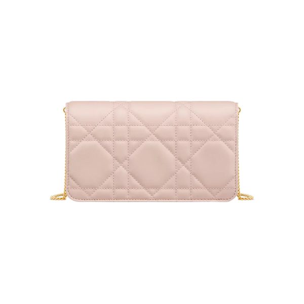 Dior/Women's Pink Sheepskin Shoulder Bag S5225UDAX_M413 - Image 2