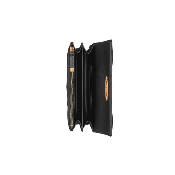 Dior/ Women's Black Sheepskin Heart shaped Shoulder Bag S5169UBWO_M900 - Image 2