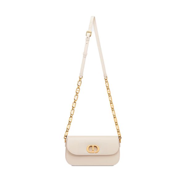 Dior/Women's white calf leather flip shoulder bag M9260UMOA_M49U - Image 3