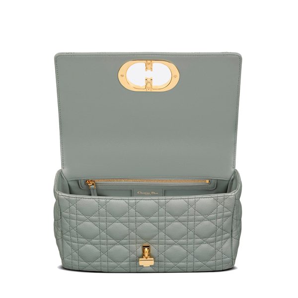 Dior 20 CARO series women's gray calf leather shoulder crossbody bagM9242UWHC_M41G - Image 3