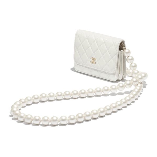CHANEL/Mini Pearl Chain Shoulder Bag - Image 3