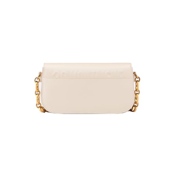 Dior/Women's white calf leather flip shoulder bag M9260UMOA_M49U - Image 4