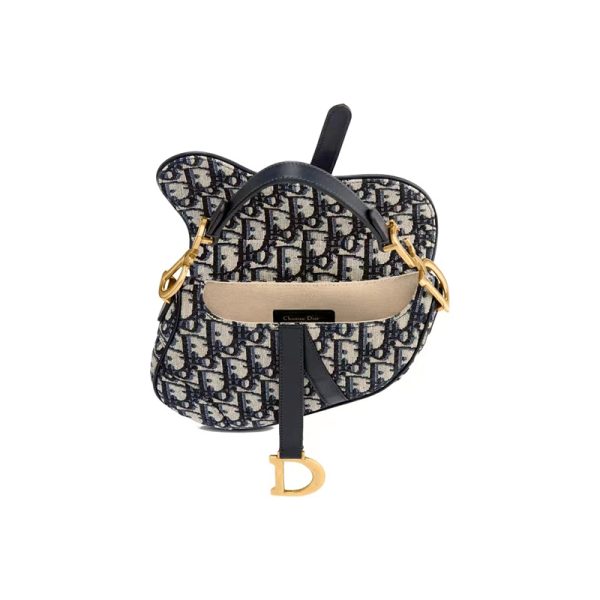 DIOR women's printed saddle bag SADDLE pocket handbag - Image 4