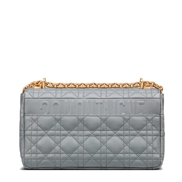 Dior 20 CARO series women's gray calf leather shoulder crossbody bagM9242UWHC_M41G - Image 4