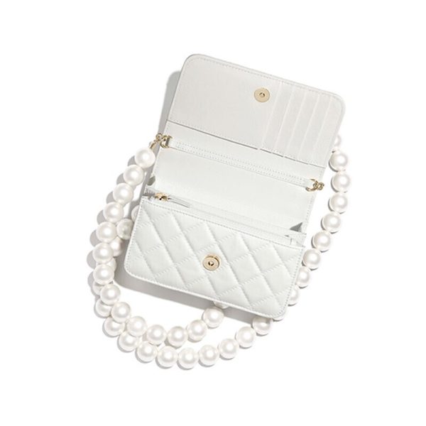 CHANEL/Mini Pearl Chain Shoulder Bag - Image 4