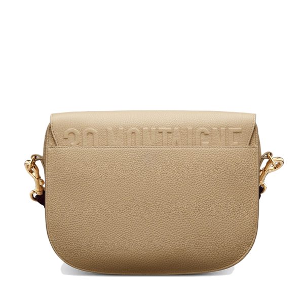 DIOR/BOBBY Series Women's Large Rope Color Grain Leather Shoulder Bag M9320UBBY_M925 - Image 5