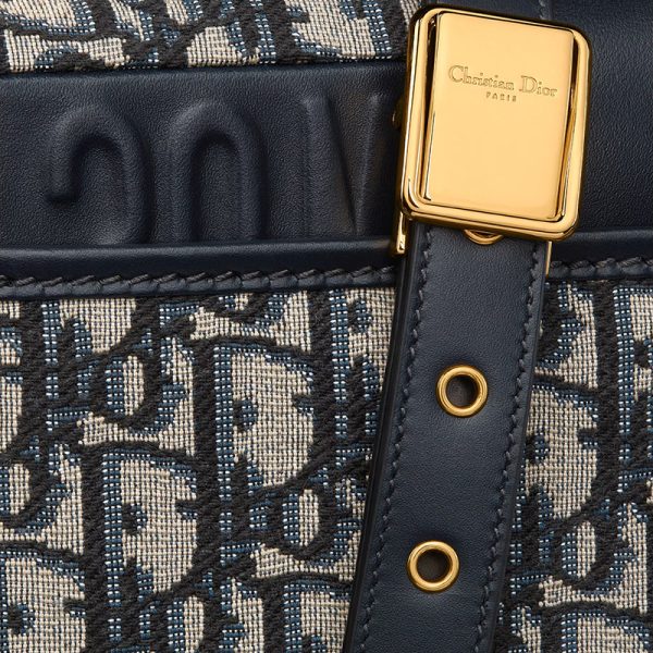 DIOR/Women's Blue Canvas Detachable Crossbody Bag M9234UTZQ_M928 - Image 7
