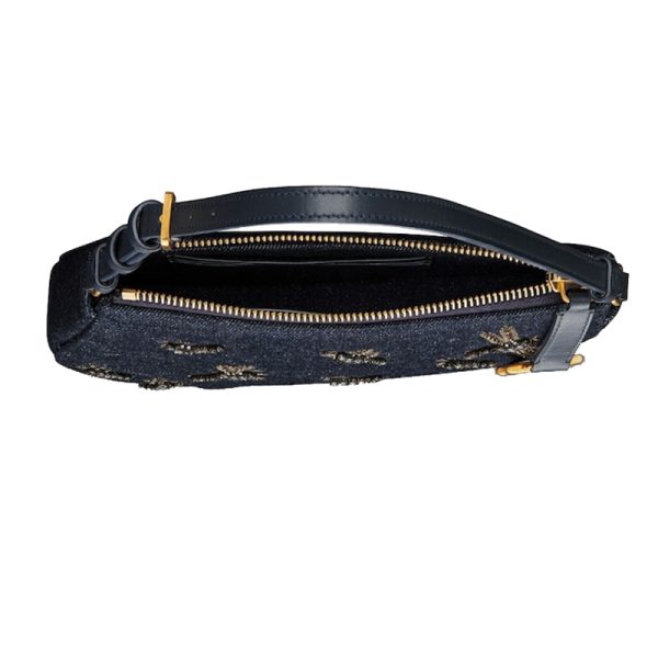 Dior 24 new women's canvas dragonfly print bag S5909CDCE_M49E - Image 3