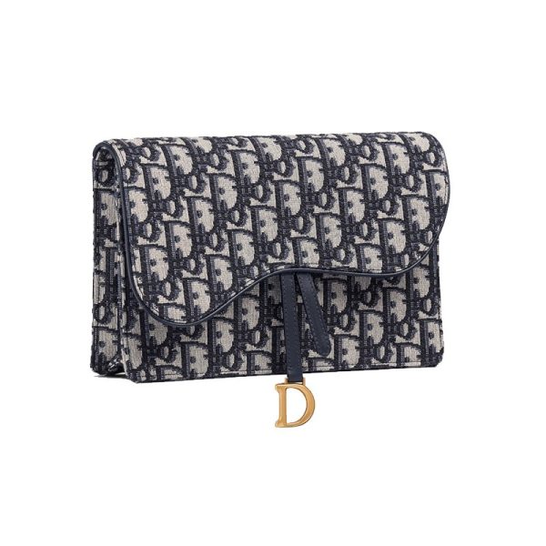 DIOR/Dior Women's Large Old Flower WOC Chain Bag S5620CTZQ_M928 - Image 4
