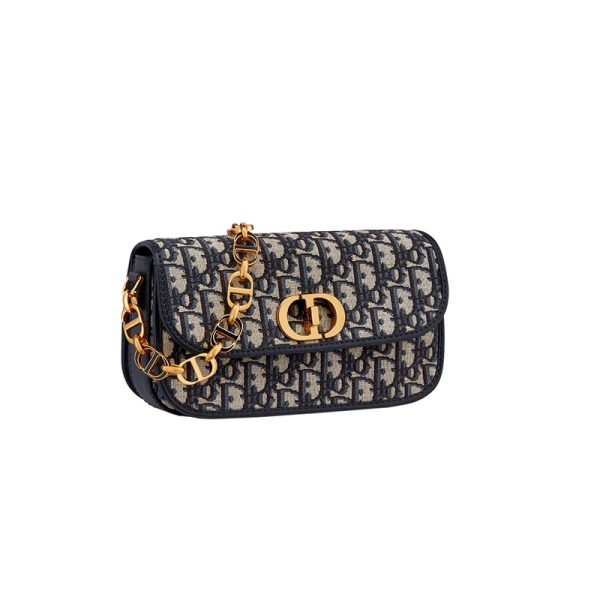 DIOR women's blue canvas crossbody bag M9260UTZR_M928 - Image 2