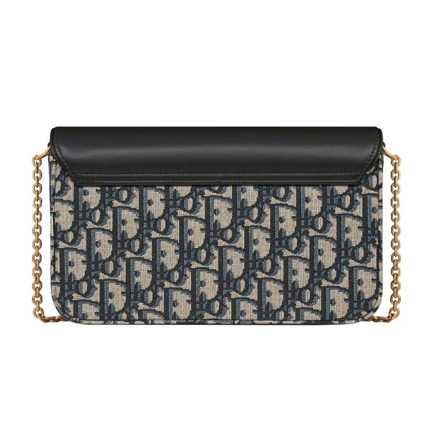 Dior 24 new women's dark blue crossbody bag S5907CNKO_M928 - Image 4