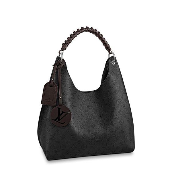 LV perforated calf leather shoulder bag