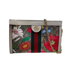 Gucci Ophidia Flora Flower Chain Bag