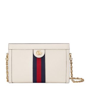 GUCCI white crossbody bag