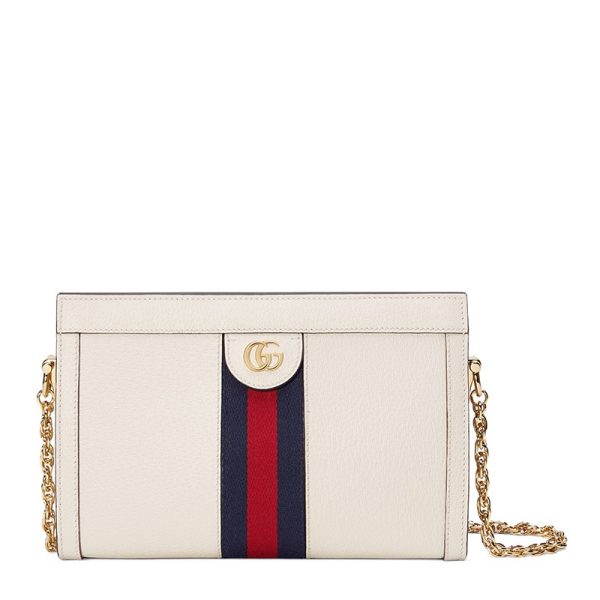 GUCCI white crossbody bag
