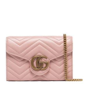 GUCCI pink crossbody bag