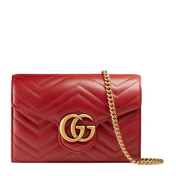 GUCCI red crossbody bag